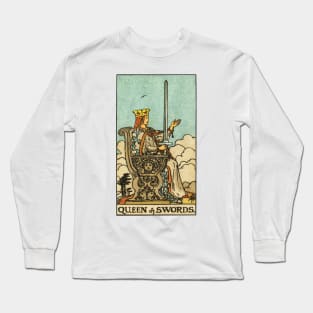 QUEEN OF SWORDS Long Sleeve T-Shirt